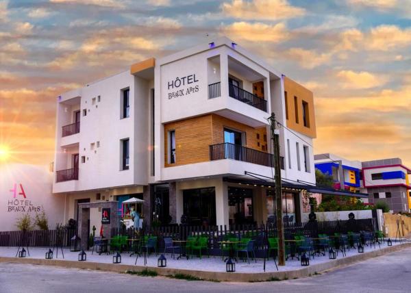På billedet ses objektet Hotel beaux arts beliggende i byen Meknès.