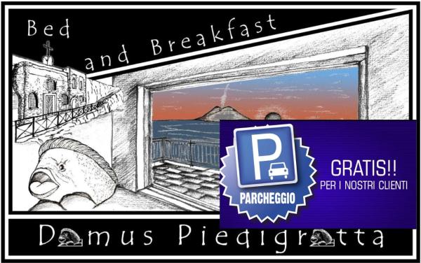 写真にはピッツォ市にあるB&B Domus Piedigrottaが写っています。
