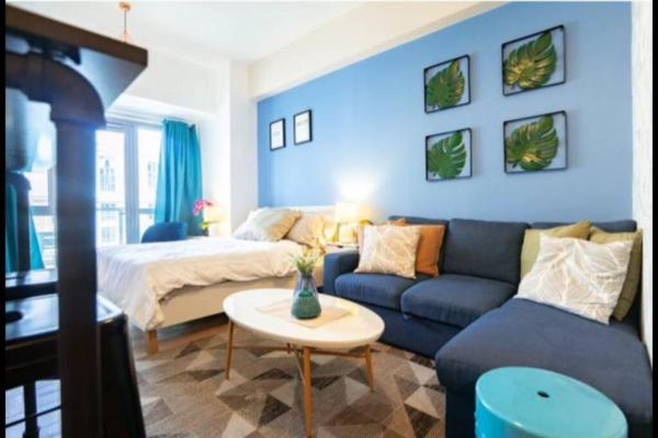 A la foto es mostra l'objecte Cozy Studio Flat Near Airport situat a la ciutat de Manila.
