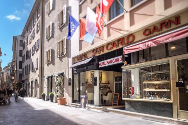 Kuvassa näkyy kohde Hotel San Carlo, joka sijaitsee kaupungissa Lugano.