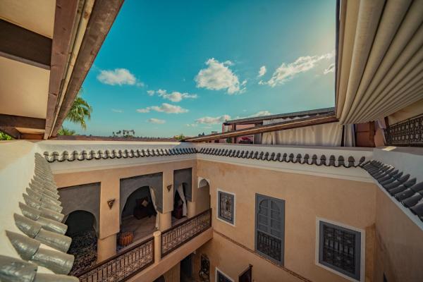 En la foto se muestra el objeto Riad Azawan ubicado en la ciudad de Marrakech.