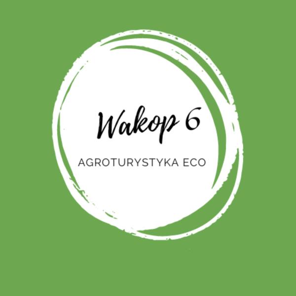 写真にはŁagów市にあるWąkop 6 Agroturystyka Ecoが写っています。