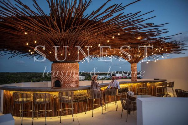 Auf dem Foto ist das Objekt Hunab Tulum in der Stadt Tulum zu sehen.