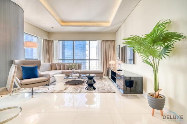 Na fotografii je vidět objekt Sophisticated 2BR at DAMAC Towers by Paramount A Business Bay by Deluxe Holiday Homes nacházející se ve městě Dubaj.