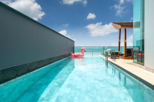 Eva Beach Villa五卧海滨别墅 私人沙滩 海景泳池 海景浴池 烧烤架 - Kata Beach