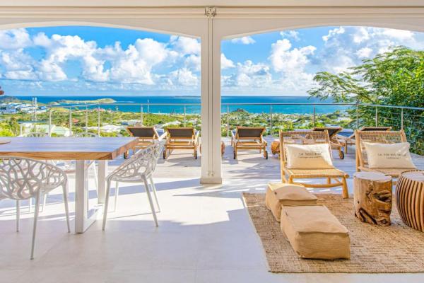 Casa Del Mar, Luxury And Magical View Of Orient Bay - Caribe