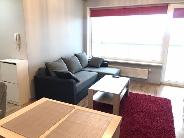 Na zdjęciu widoczny jest obiekt Apartament z widokiem położony w mieście Dobrzyniewo Duże.