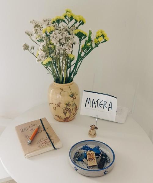 A la foto es mostra l'objecte A Casa Mia situat a la ciutat de Matera.