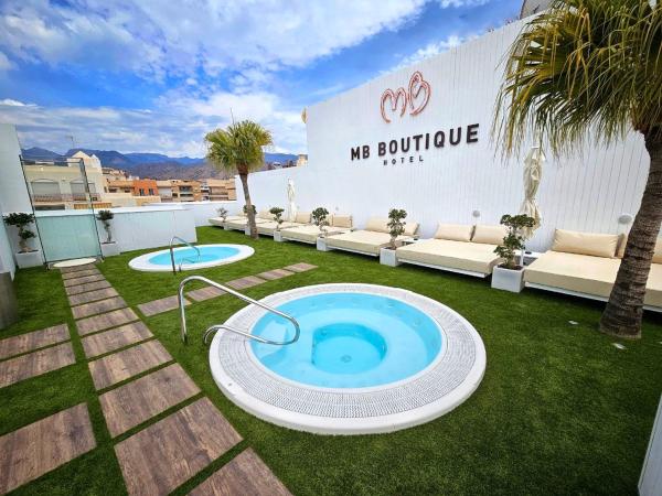 La photo montre l'objet MB Boutique Hotel - Adults Recommended situé dans la ville de Nerja.