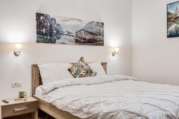 Na fotografii je vidět objekt Old Town Luxurious Apartment nacházející se ve městě Arad.