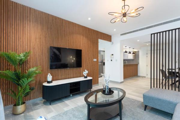 Na fotografii je vidět objekt Modern Brand New 1BR Holiday Homes at Greens nacházející se ve městě Dubaj.