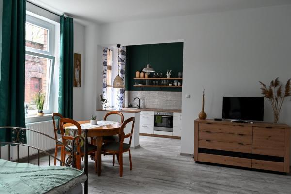 Auf dem Foto ist das Objekt Apartament Niezapominajka in der Stadt Charbielin zu sehen.