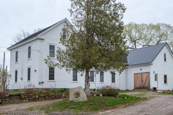 På billedet ses objektet Parker Head House Popham Beach Phippsburg beliggende i byen Sebasco Estates.