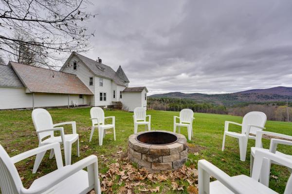 Na fotografii je vidět objekt 17-Acre Vermont Escape with Panoramic Mountain Views nacházející se ve městě Cavendish.