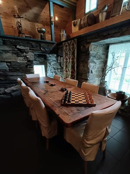 Nella foto è visibile l'oggetto Orheimstunet - Gårdsferie for storfamilien der også hunden er velkommen situato nella città di Løkja.