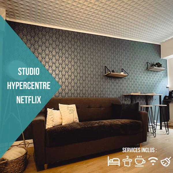 A la foto es mostra l'objecte Le Studio des Halles • Hypercentre • Netflix situat a la ciutat de Châteauroux.