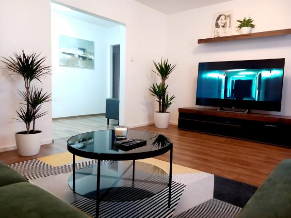 På bildet vises objektet Štýlový apartmán v Šamoríne som ligger i byen Šamorín.