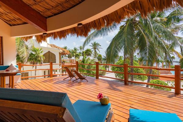 På bilden syns objektet La Perla del Caribe - Villa Diamond som ligger i staden Ambergris Cay.