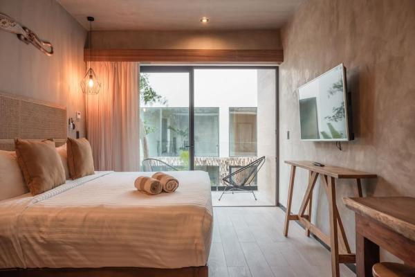 Na zdjęciu widoczny jest obiekt Estudio l Concierge privado, perfecta ubicación położony w mieście Tulum.