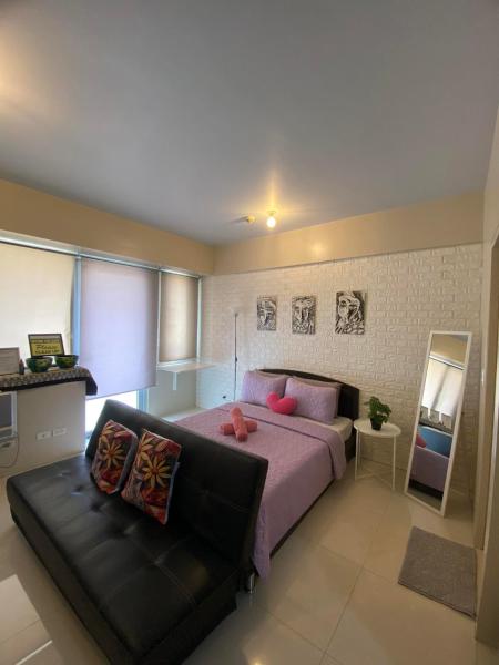 A la foto es mostra l'objecte Modern Studio Unit at One Palm Tree Villas near NAIA & Resortsworld situat a la ciutat de Manila.