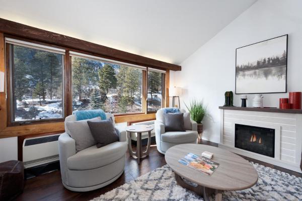 A la foto es mostra l'objecte Tamarron Lodge Loft 206 - Iron Horse Hideaway - Durango CO situat a la ciutat de Durango.