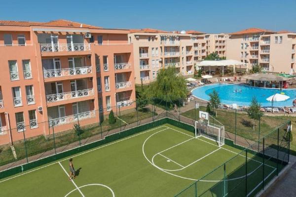 Na foto é possível ver o objeto Ground Floor, Studio Apartment at Sunny Day 6 localizado na cidade de Tŭnkovo.