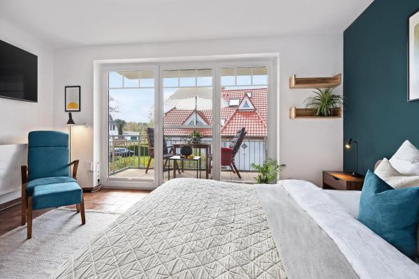 Nella foto è visibile l'oggetto Friedenstrasse 43 Whg Mara situato nella città di Zingst.