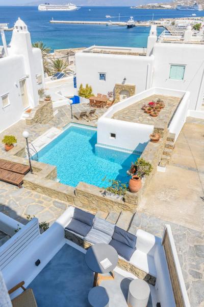 Supreme Mykonos Town House With Views & Pool & Parking - Mykonos