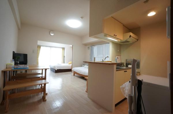 På billedet ses objektet 長期歓迎 地下鉄豊水すすきの駅 歩いてスグ IK Minami 6 Jo Residence 603 IK南6条レジデンス beliggende i byen Sapporo.