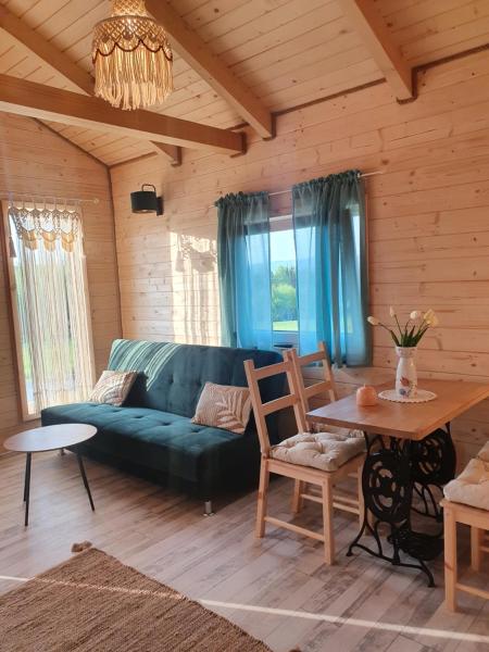 A la foto es mostra l'objecte Domek Polna Cisza Bieszczady situat a la ciutat de Lesko.