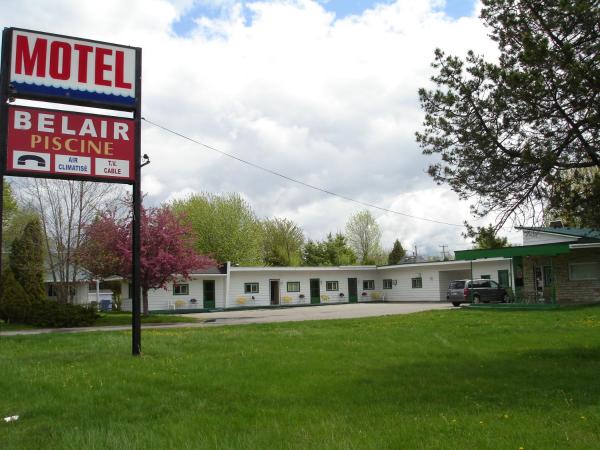Na zdjęciu widoczny jest obiekt Motel Belair położony w mieście Rigaud.