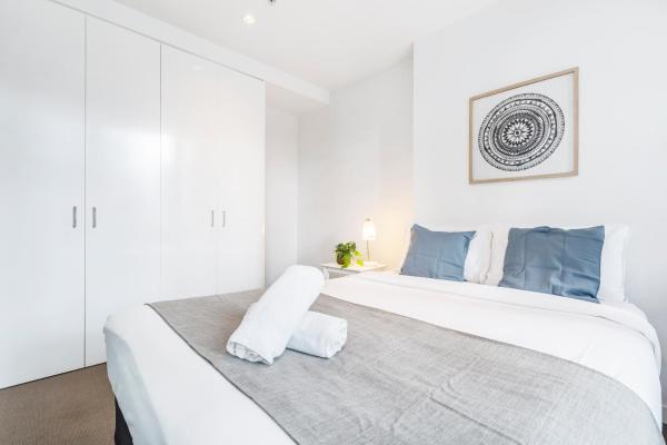 A la foto es mostra l'objecte Sakura Apartment situat a la ciutat de Melbourne.