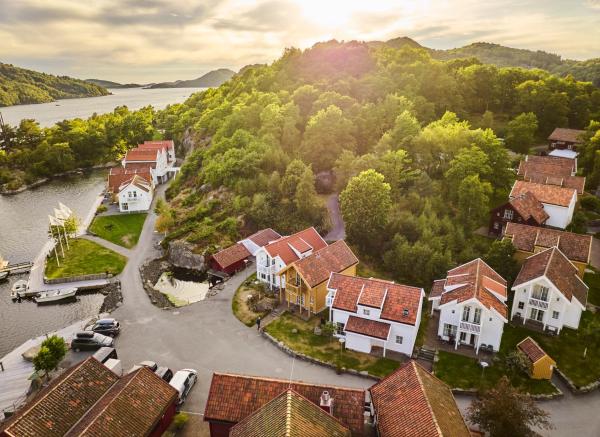 A la foto es mostra l'objecte Farsund Resort situat a la ciutat de Dåri.