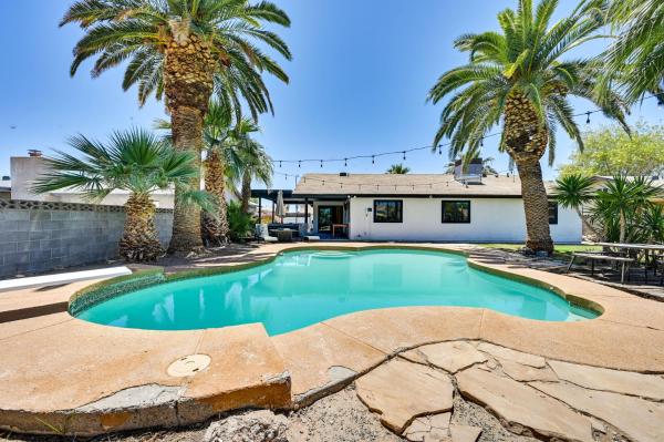 A la foto es mostra l'objecte Yuma Vacation Rental with Private Pool and Patio! situat a la ciutat de Yuma.