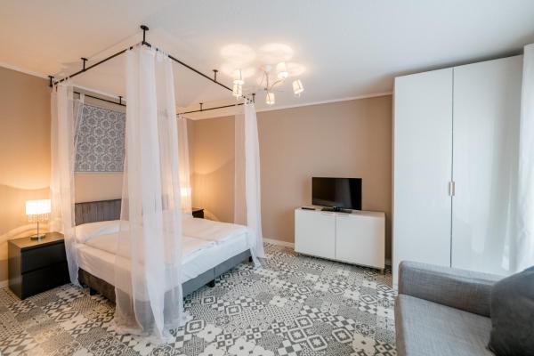 På billedet ses objektet Aparthotel Alma Bonn beliggende i byen Bonn.