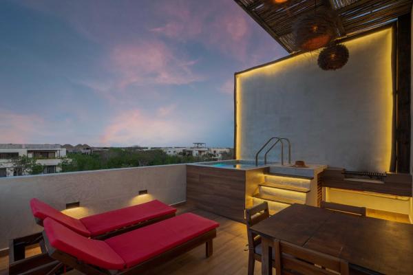 Na zdjęciu widoczny jest obiekt Departamento Tulum Penthouse położony w mieście Tulum.