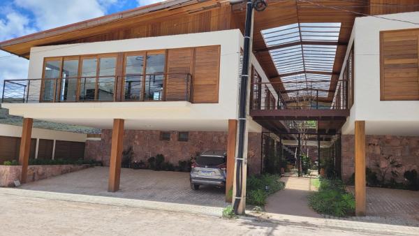 Na fotografii je vidět objekt Villa Andorinha -Apto01 nacházející se ve městě Mucugê.