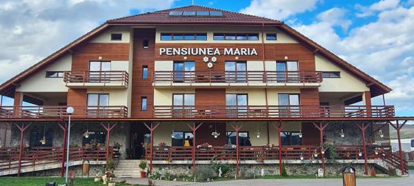 A la foto es mostra l'objecte Pensiunea Maria situat a la ciutat de Viştea.