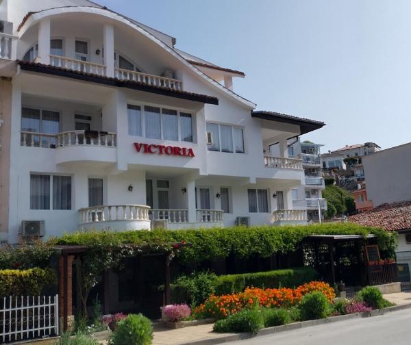A la foto es mostra l'objecte Victoria Family Hotel situat a la ciutat de Balchik.
