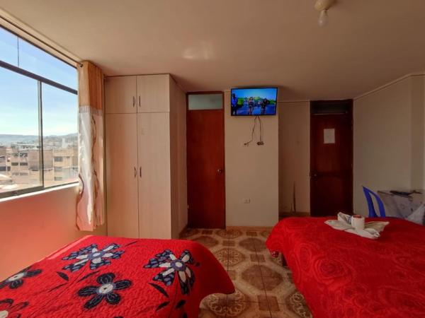 På billedet ses objektet Hotel San Francisco beliggende i byen Cajamarca.