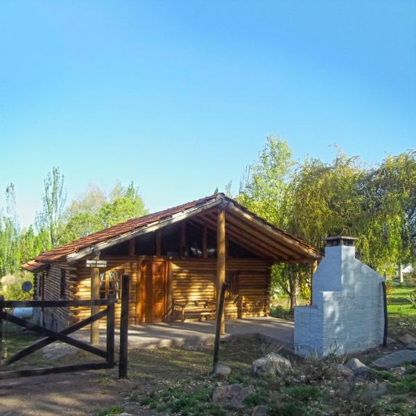 A la foto es mostra l'objecte Cabañas Troncos Del Salto situat a la ciutat de Potrerillos.