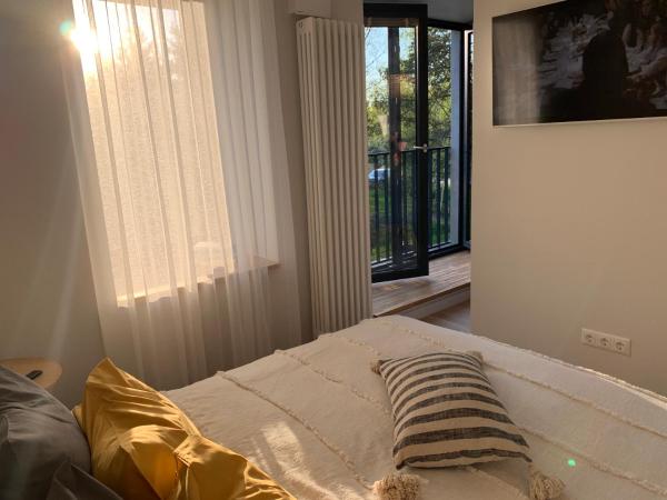 På billedet ses objektet Seaside apartment Albatross, 16 beliggende i byen Brizule.