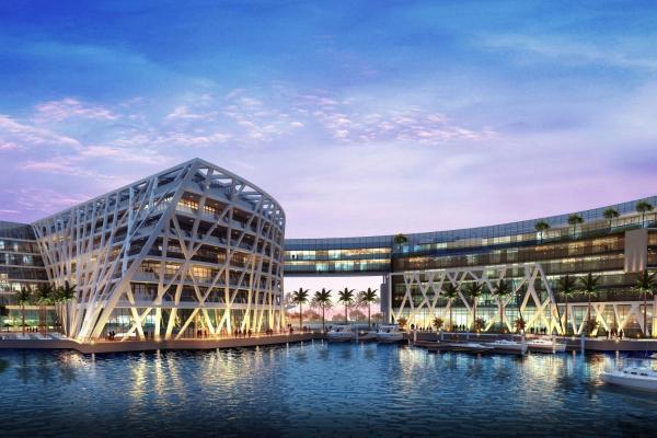 På billedet ses objektet The Abu Dhabi EDITION beliggende i byen Abu Dhabi.