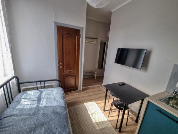 Na zdjęciu widoczny jest obiekt Sunny Studio in Sofia Center położony w mieście Sofia.