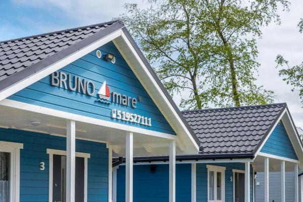A la foto es mostra l'objecte Domki Bruno Mare situat a la ciutat de Bobolin.