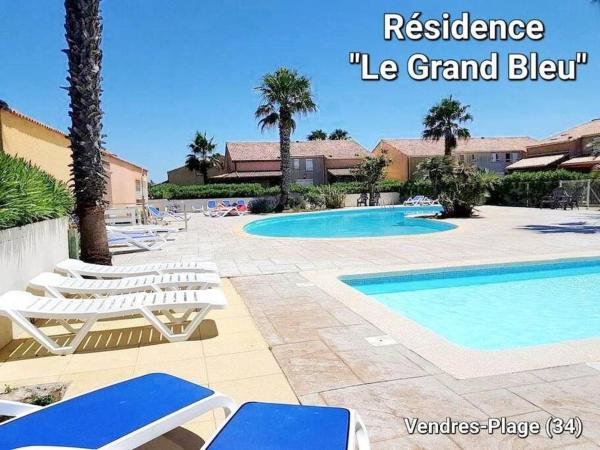 A la foto es mostra l'objecte Gîte VILLA 34 Résidence Le Grand Bleu situat a la ciutat de Vendres.