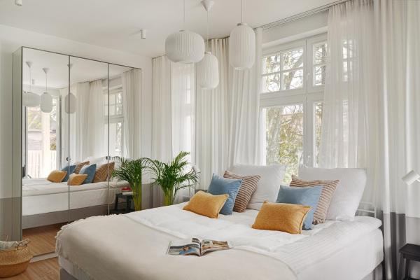 A la foto es mostra l'objecte Sanhaus Apartments - OSLO - Stylowe apartamenty z klimatyzacją situat a la ciutat de Sopot.