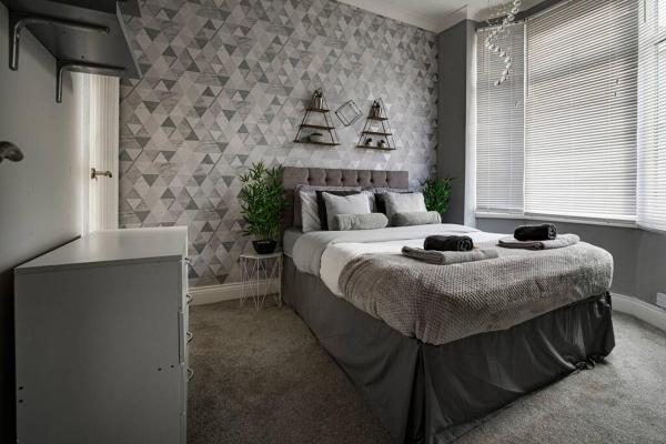 Na fotografii je vidět objekt Haddon House Workstays UK nacházející se ve městě Middlesbrough.