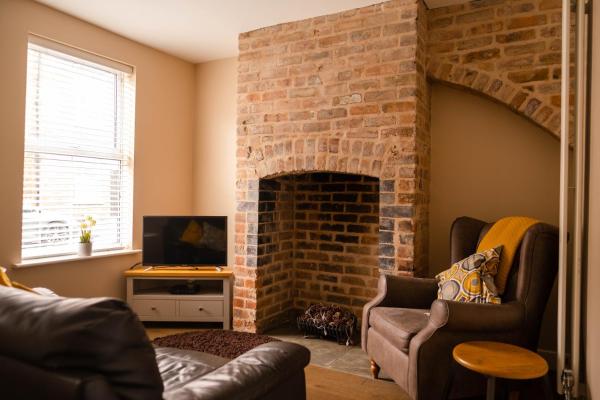 På billedet ses objektet Rose Cottage beliggende i byen Shrewsbury.