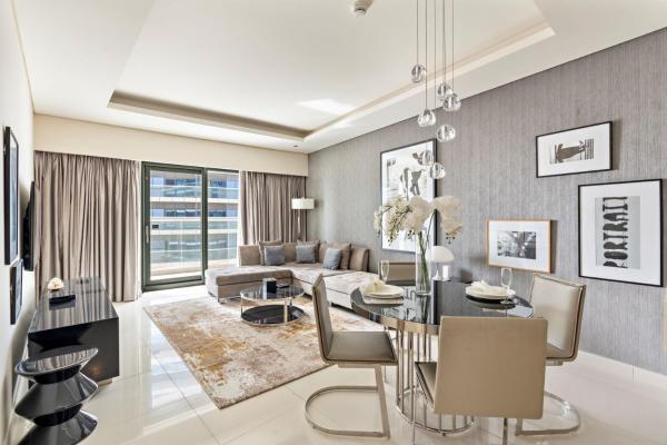 Na fotografii je vidět objekt ALiving Luxury 1BR Paramount Towers Business Bay 6205 nacházející se ve městě Dubaj.